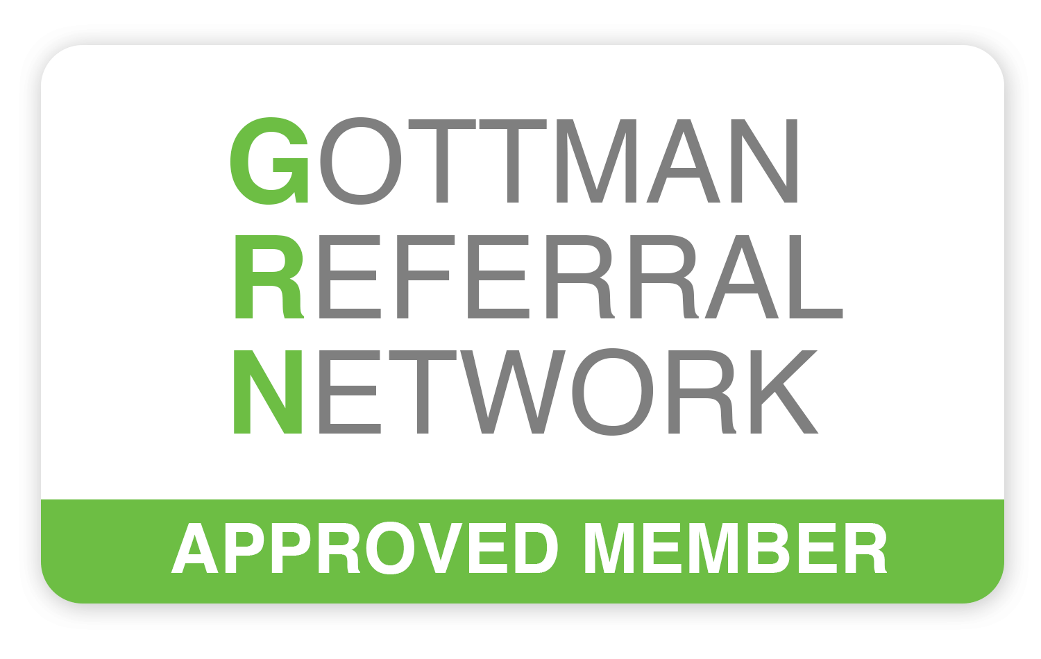 Gottman Referral Network for the Gottman Method couples therapy